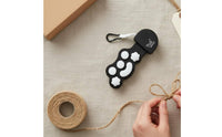 Mini Drum Keychain Playable Novelty Accessory Mini Roll up Silicone Musical instument Keychain for Desk