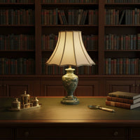 Wavy Cloth Shade Decorative Handmade Lamp Shade Tailored Fit for Hotel Lobby