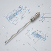 Metal Spray Tube Nozzle Long-Lasting Pressure Washer Attachment Sturdy Crevice Cleaning Tool Rust-Resistant for Crevices