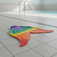 Training Monofin Rubber Fin Diving Use for Pool