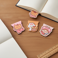 Magnetic Foldable Silicone Bookmark Ruler Set