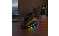 Vertical Ergonomic Mouse Wireless Mouse with Color Display Rechargeable Type-C for Office Workers, Laptop Users, Desk Setups