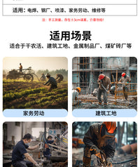 牛仔腿套干活防尘耐磨防污防脏裤套劳保电焊加厚护膝下地工作脚套