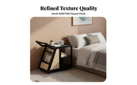 Multi-Tier Rolling Organizer With casters Mobile Furniture Sturdy Construction