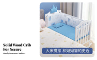 Bug Net Net Canopy Nursery Rocking Cradle Arched End Panels Rocking Cradle Animal Print Bedding for Babies, Toddlers