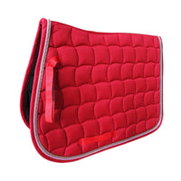 Quilted Saddle Pad Foam Padded Saddle Pad Machine Washable Equestrian Gear for Training