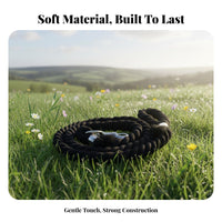 Braided Cotton Lead Rope Long-Lasting Braid Braided Cotton Horse Lead Livestock Traction Rope Plush and Mild Handmade for Farm
