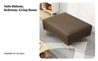 Pull-extendable Single Bed Chair Modern design Armless transformable Chair for Home Office
