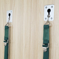 Wall-Mounted Stretching Panel  Wooden Wall-Mounted Stretching Aid Metal Mounting Plates Rehabilitation Accessories