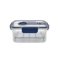 Food Storage Container with Removable Colander Clear Organizer Bins Airtight