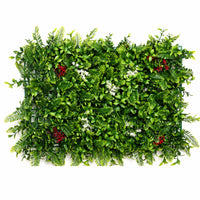 Artificial Plant Wall Panel Natural-Looking Greenery Wall Panel Low-Maintenance