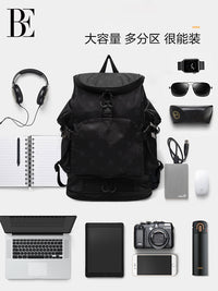 BE范德安大容量温泉旅行背包时尚双肩包多功能旅行度假背包