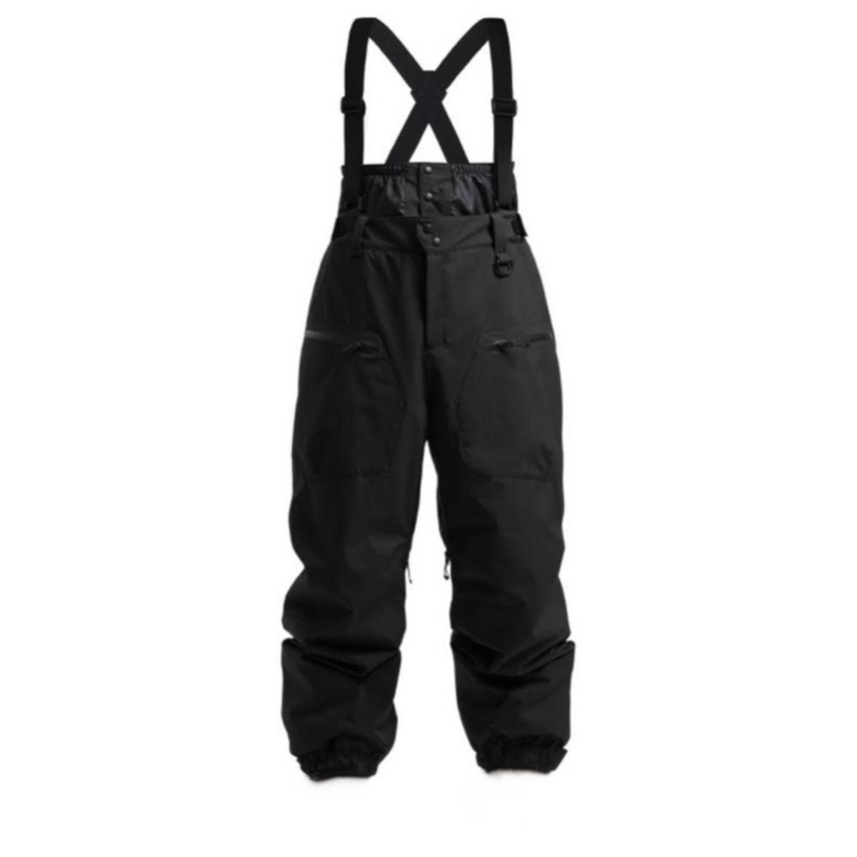 Unisex Waterproof Insulated Bib Pants, Winter Outdoor
