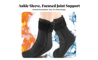 Low-Profile Ankle Wrap with Strap