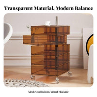 3-Tier Rotating Pedestal Space-Saving 3-Tier Round Stand Multi-Functional