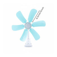 Sewing Machine Fan Strong Wind Clamp Fan Long-Lasting for Workshop