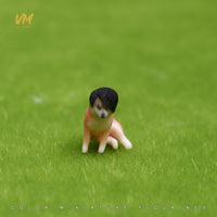 VM 1/64 Miniature Cat and Dog Model Resin Figurine