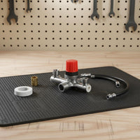 Direct Connection Air Compressor Pressure Control Bracket Multiple Outlets Air Pump Valve Assembly Bracket Pneumatic Component for Workshop