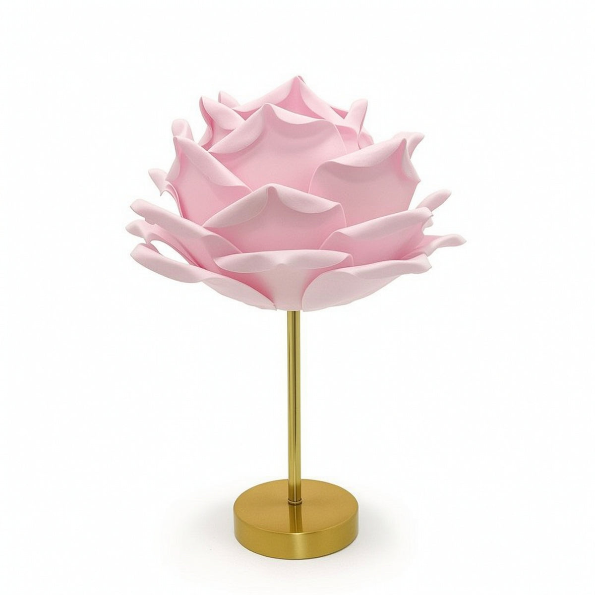 Rose Table Lamp Dimmable Flower Table Lamp Floral for Nightstand, Vanity