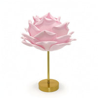 Rose Table Lamp Dimmable Flower Table Lamp Floral for Nightstand, Vanity