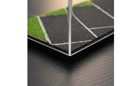 Parking Lot Display Case Rectangular Display Case with Acrylic Cover Clear Diorama for Hobbyists, Desk, Office