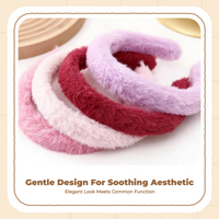 Furry Plush Doll Headband Anime Party for Girls and Women