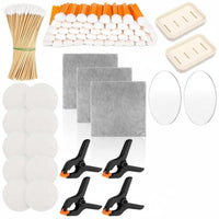 611 Pieces Trading Card Care Set Lint-Non-Lint Collectible Accessory Soft