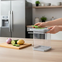 Interchangeable Blades Manual Vegetable Cutter Set Easy to Use Vegetable Chopper with Container Safe Hand Protector Multi-Blade Food Dicer