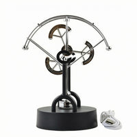 Two-Way Power Table Ornament Black Base Desktop Display Piece