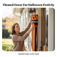 spirit Windsock Halloween Themed specterShaped Windsock Flying Effect for Garden