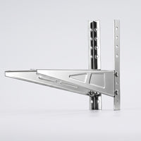 Air Conditioner Bracket Galvanized Ductless System Mounting Bracket Heavy Duty for Climate Control Technicians, Homeowners