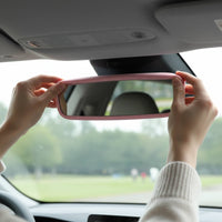 Scratch Protection Rear View Mirror Protector Frame Precise Fit Silicone Rearview Mirror Frame Wear-Resistant Easy Installation for Electric Vehicle Model Three Owners