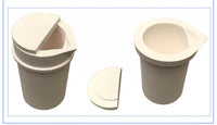 石英熔金杯 铂金坩埚耐高温感应炉金银铜铝熔炼铸造工具石英坩埚
