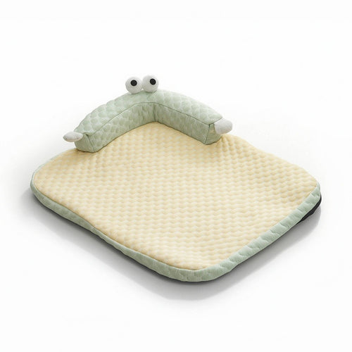 Cooling Mat Washable Cooling Mat with Neck Support Softly-Padded Pad for Living Room