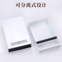跨境新款简约抽屉式咖啡敲渣盒可拆装商用意式咖啡机废粉渣盒加厚