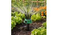 360 Degree Sprinkler Easy to Install Outdoor Watering Gear Gentle Mist Spray