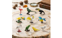 10 Pieces Hand-Painted Animal Figurines High Quality Plastic Animal Figures Miniature Forest Creature Figurines Sturdy for Collectors, Kids, Classroom