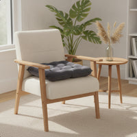 Cushion with Quilted Grid Soft Kitchen Chair Cushions Compact for Wheelchairs