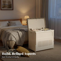 foldable Quilt Chest Large Capacity Bedding Container Foldable Design