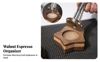 Ergonomic Espresso Station with Brush