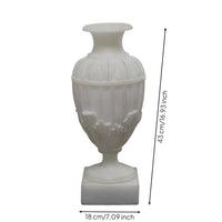 Sculptural Vessel Carved Resin Figurine Polyresin for Mantel, Collectors