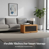 Accent Console Space-Saving Stackable Organizer Block Long-Lasting Design