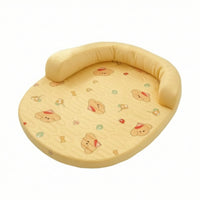 Dog Bed with Memory Foam Supportive Dog Bed with Bolsters Soft for Bedroom