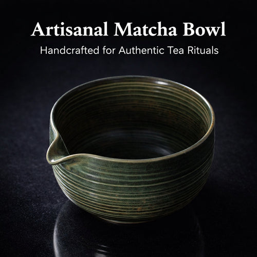 Ceramic Matcha Bowl, Kiln Change Tea Break Bowl