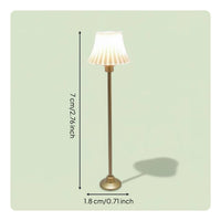 Sand Table Light Model DIY Friendly Miniature Table Lamp Lights Up for Hobbyists