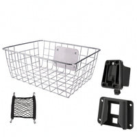 Bike Basket with Mounting Bracket Lightweight for Folding Bikes
