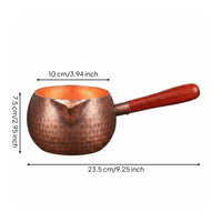 Fairness Cup Thickened Body Copper Fairness Cup Traditional Design Hammered Copper Tea Pitcher