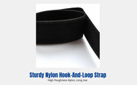 Nylon Foam Ski Strap, Adjustable Hook-and-Loop Band, Kids Sled Harness, Multi-Purpose, Lightweight, 5cm Wide