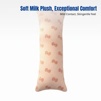 Long Plush Pillow, Milk Plush, Cute Celestial, Girls' Bedroom, Bedside, Sofa, Removable Cover
