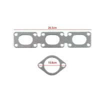 Stainless Steel Exhaust Header for BMW E46 E39 M3 Z4 2.5L 3.0